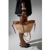 SLAMĚNÁ SHOPPER BAG beige/brown