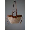 SLAMĚNÁ SHOPPER BAG beige/brown