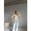 SOFT TRIČKO S PODÍLEM KAŠMÍRU pastel yellow