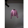 SATÉNOVÝ BOMBER pink