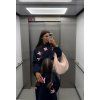 MIKINA MOMMY navy/pink