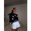 MIKINA MOMMY navy/white