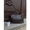 KOŽENÁ TRAVEL BAG brown