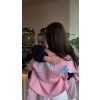 MIKINA MOMMY pink/blue