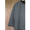 PRUHOVANÉ OVERSIZED TRIKO black/white
