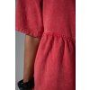OVERSIZED DENIM ŠATY red
