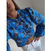 KVĚTINOVÝ CROP TOP