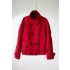 KRÁTKÝ TRENCH COAT red