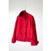 KRÁTKÝ TRENCH COAT red