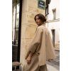 KRÁTKÝ OVERSIZED TRENCH COAT beige