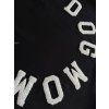 MIKINA DOG MOM black/white