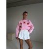 MIKINA MOMMY pink/red