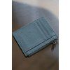 KOŽENÁ PENĚŽENKA/CARD HOLDER grey-blue