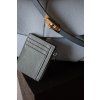 KOŽENÁ PENĚŽENKA/CARD HOLDER grey-blue