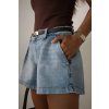 DENIM MINI ŠORTKY