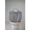 KOŽENÁ SHOPPER BAG LARGE light grey