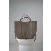 KOŽENÁ SHOPPER BAG LARGE taupe