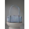KOŽENÁ ÚZKÁ KABELKA MEDIUM pastel blue