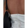 OFF SHOULDERS VYPASOVANÝ TOP white