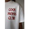 TRIČKO COOL MOMS CLUB white/red