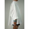 OVERSIZED KOŠILE SE ŠIROKÝM RUKÁVEM white