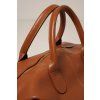 KOŽENÁ TRAVEL BAG camel