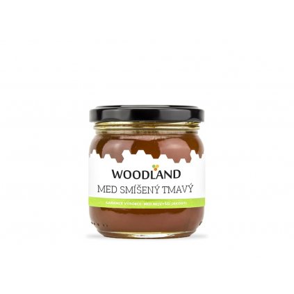 Woodland med smíšený tmavý min