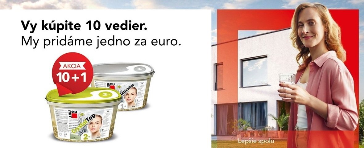 Akcia CrystalTop 10+1