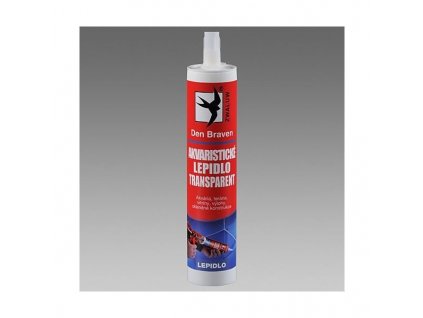 akvaristické transparentné lepidlo