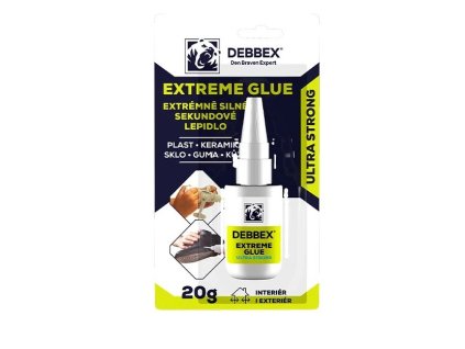 extremne silne sekundove lepidlo extreme glue 20 g