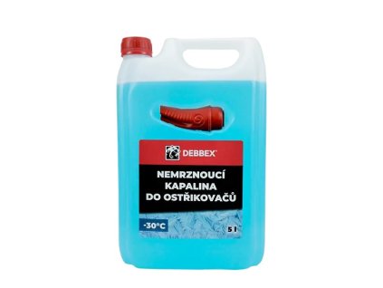 zimná zmes do ostrekovačov 30°C 5 lit.