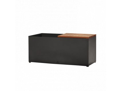 Lavice na sezení a bylinky OFYR HERB GARDEN BENCH BLACK