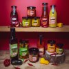 Sortiment chilli produktů CHILLIMAGA – omáčky, oleje, hořčice a delikatesy.