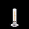 00046 SPIN 90 silber Flamme ohne L%C3%B6schdeckel