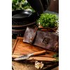Luxusní kožené pouzdro FORGED pro kuchařské a grilovací nože