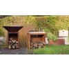 OFYR Classic Storage Corten 100 u zahradního posezení – stylová venkovní kuchyně a rustikální ohniště – Grill-Garden.cz