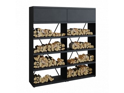 WOOD STORAGE BLACK 200