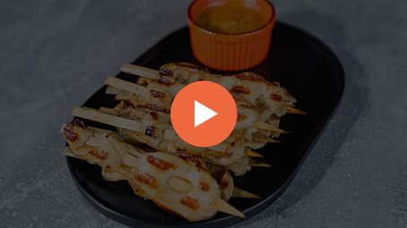 Thajský kuřecí satay [VIDEO]