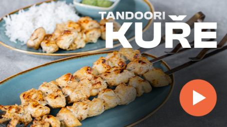 Tandoori kuřecí špízy [VIDEO]