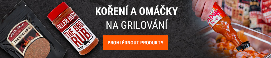 Koření a omáčky na gril