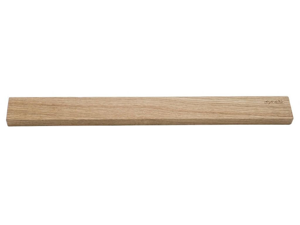 Magnetická lišta na nože - dub