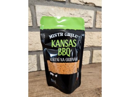 Grilovací koření Mistr grilu Kansas BBQ, 150 g