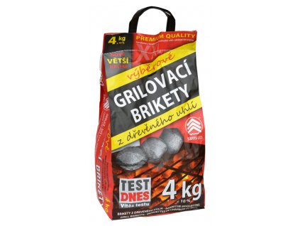 Grilovací brikety výběrové, 4 kg