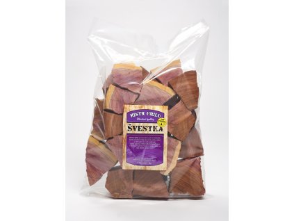 Dřevěné špalíky k uzení - ŠVESTKA, 3 kg