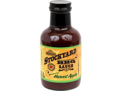 BBQ omáčka Stockyard Harvest Apple, 350 ml