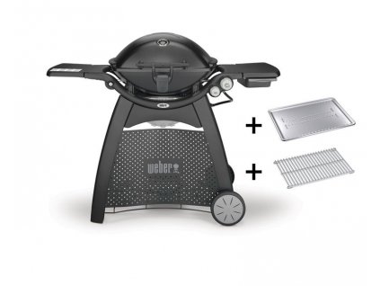 Plynový gril Weber Q 3200 Station, Black