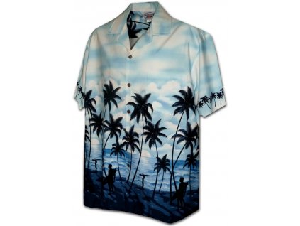 Havajská košile s motivem palem