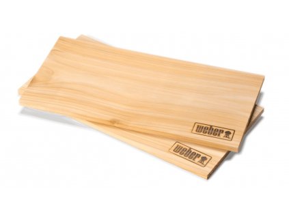 Cedrová prkénka Weber 40 x 15 cm, 2 ks