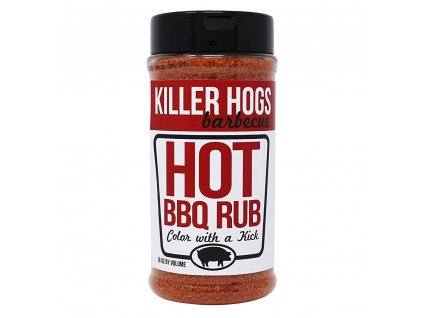 BBQ koření Killer Hogs HOT BBQ Rub, 340 g