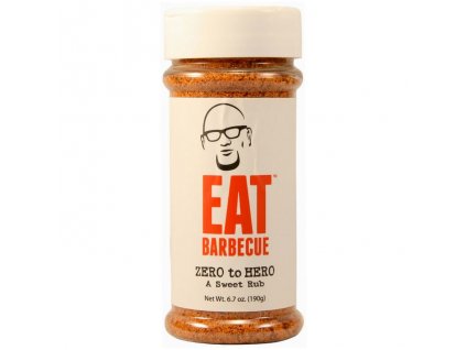 BBQ koření Eat BBQ "Zero to Hero", 189 g